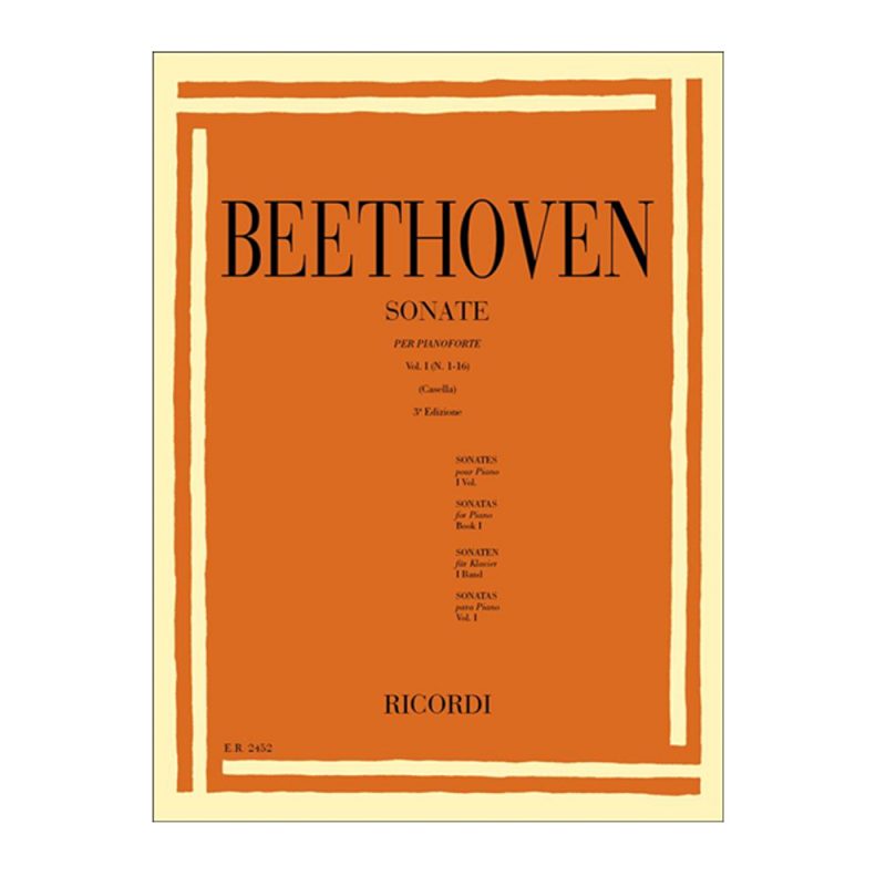 BEETHOVEN – 32 SONATE PER PIANOFORTE VOL 1 (N 1-16)