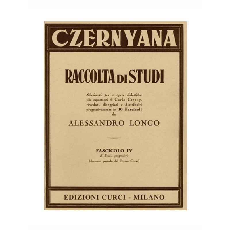 CZERNYANA – RACCOLTA DI STUDI FASCICOLO IV