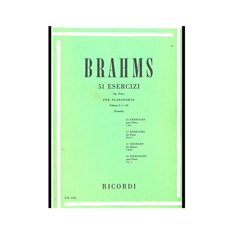 BRAHMS – 51 ESERCIZI VOL 1 (N° 1 – 25)