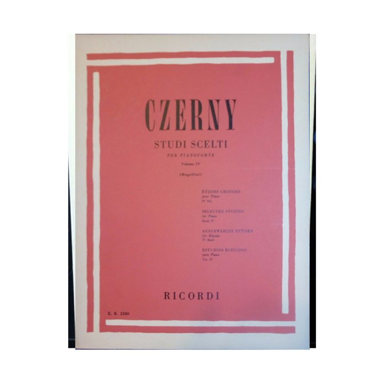 CZERNY – STUDI SCELTI VOL 4