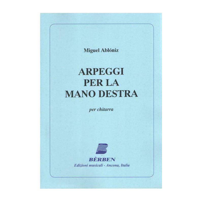 ABLÓNIZ – ARPEGGI PER LA MANO DESTRA per chitarra