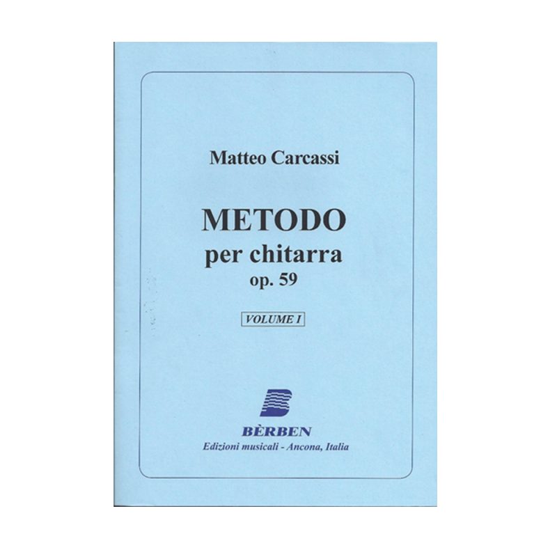 CARCASSI – METODO PER CHITARRA OP 59 VOL I