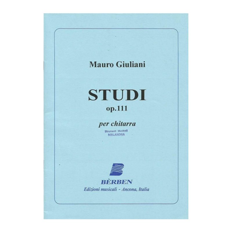 GIULIANI – STUDI OP 111 PER CHITARRA