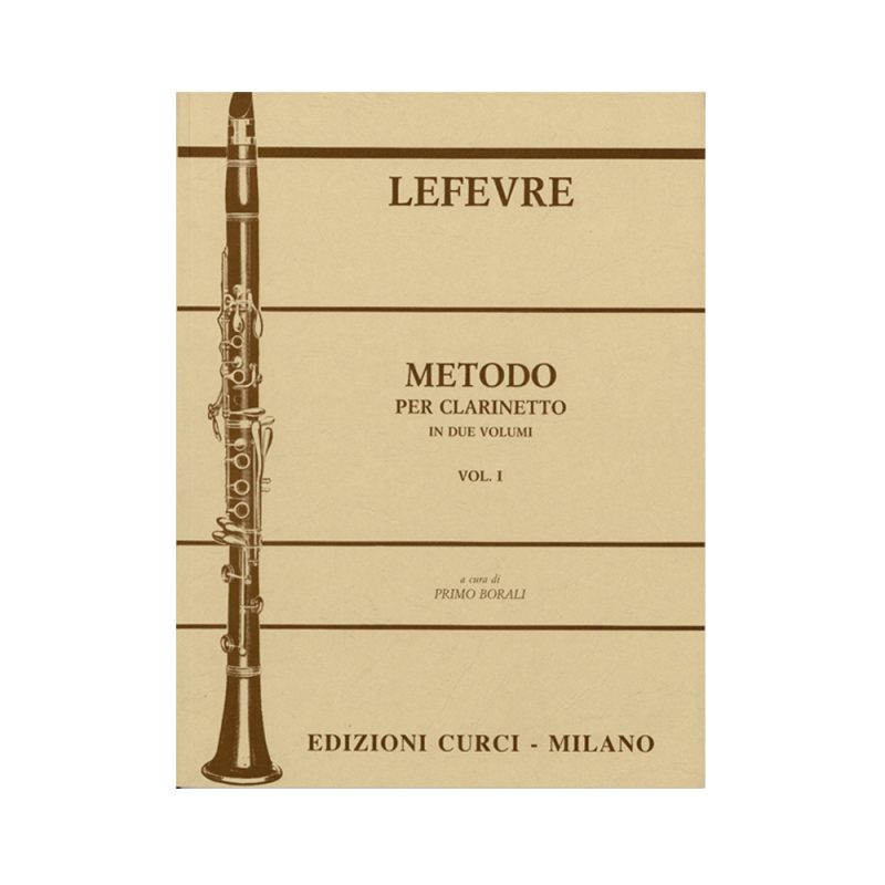 LEFÈVRE – METODO PER CLARINETTO VOL 1 ED