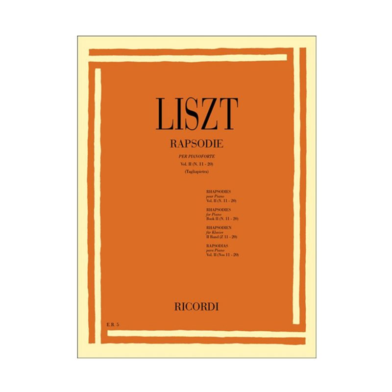 LISZT – RAPSODIE VOL II (11-20)