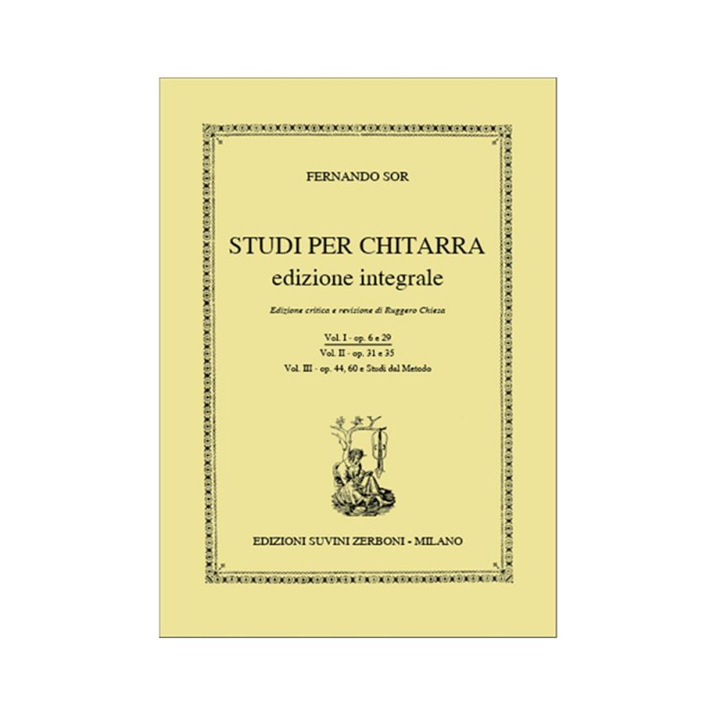 SOR – STUDI PER CHITARRA EDI ZIONE INTEGRALE VOL 1