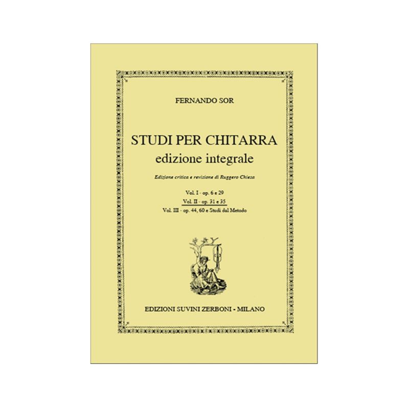 SOR – STUDI PER CHITARRA EDIZIONE INTEGRALE VOL 2