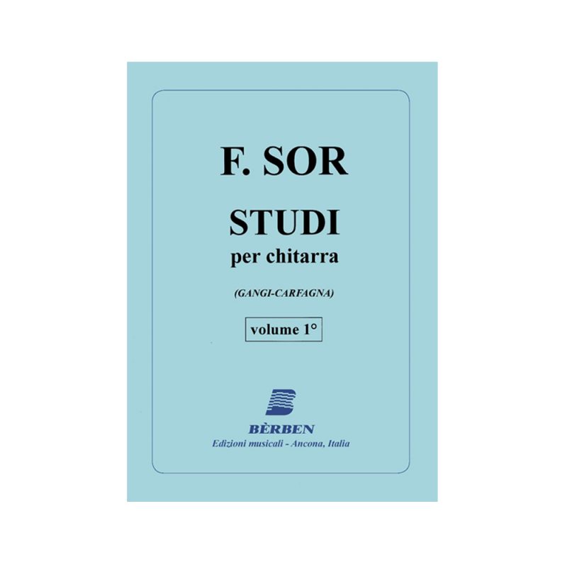 SOR – STUDI PER CHITARRA VOL 1°