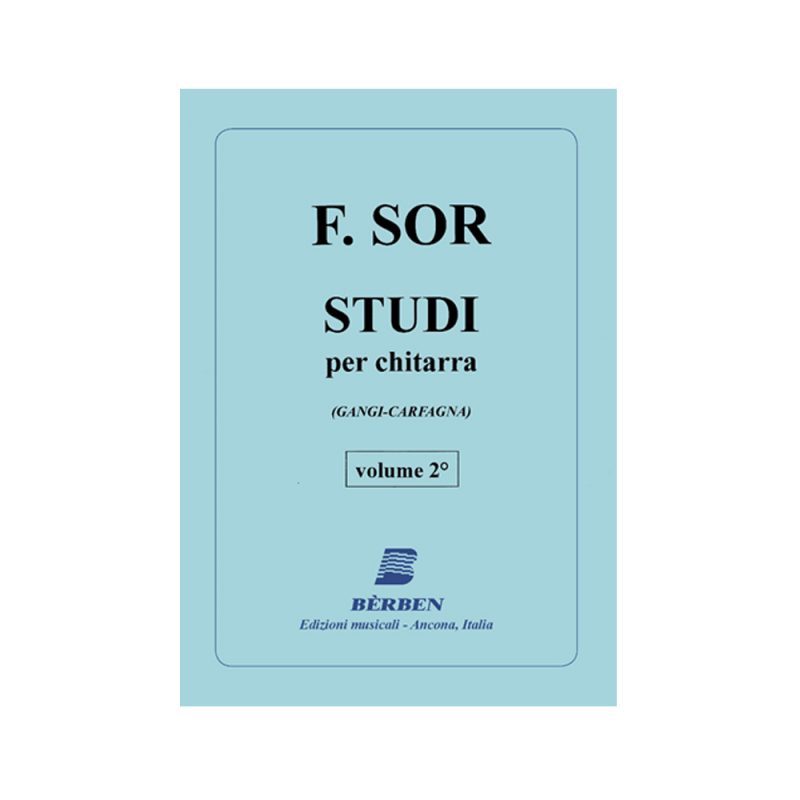 SOR – STUDI PER CHITARRA VOL 2