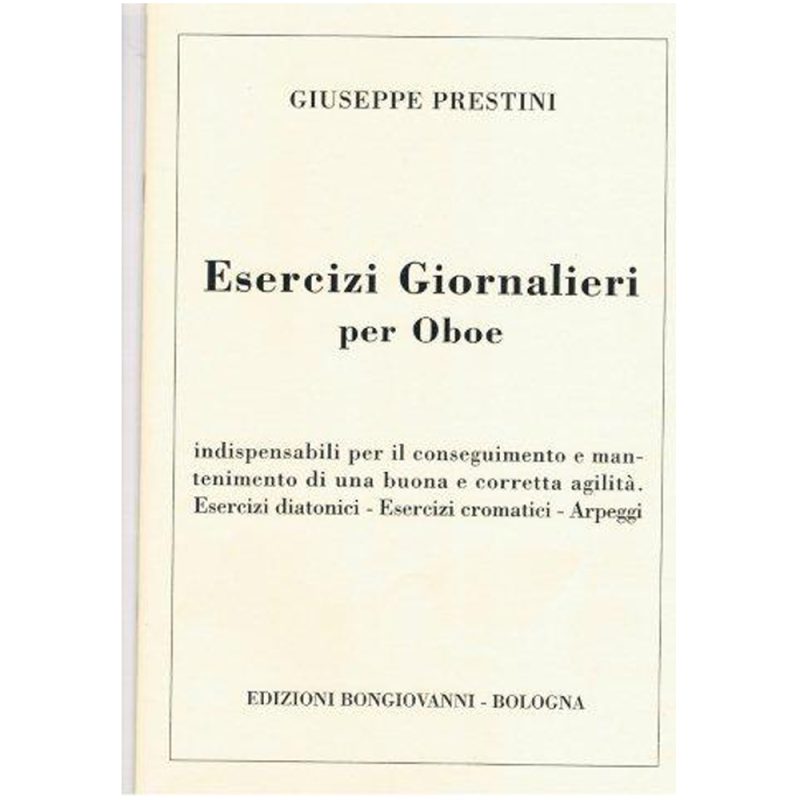 PRESTINI ESERCIZI GIORNALIERI